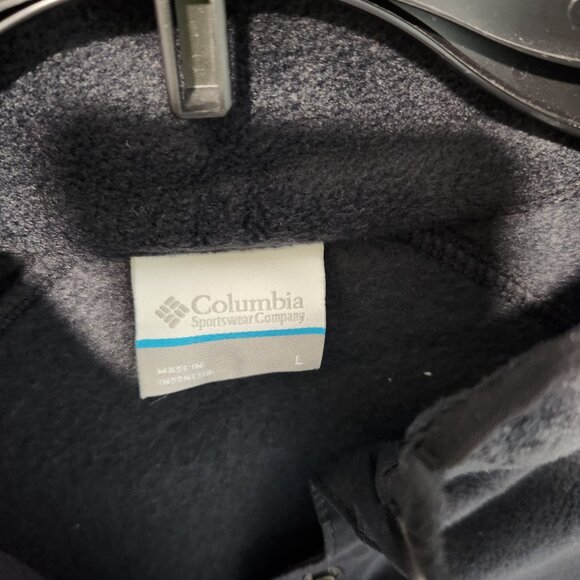 Colombia Women's Black Benton Springs Half Snap Pullover Classic Fleece - Large - Picture 2 of 7